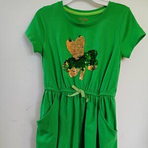 sister ST PAT's shamrock dresses